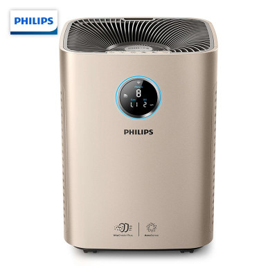 飞利浦(PHILIPS)空气净化器 智能家用卧室除甲醛PM2.5过敏原有害气体 金色