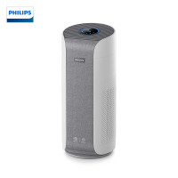飞利浦(PHILIPS)小巨风 家用大空间空气净化器除细菌PM2.5二手烟京鱼座智能生态产 灰色
