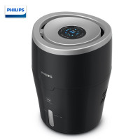 飞利浦(PHILIPS)空气加湿器 上加水纳米无雾加湿器 卧室办公室家用加湿器 黑色