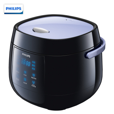 飞利浦(PHILIPS)电饭煲2L迷你智能可预约液晶屏显可煮小米