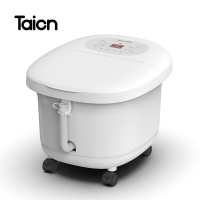 泰昌 Taicn 足浴盆脚动按摩加热恒温泡脚盆洗脚盆家用男女礼物 白色