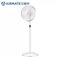 艾美特(AIRMATE)家用电风扇智能遥控落地扇节能风扇大风量电风扇 白色