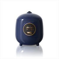 小熊电饭煲家用小型1.2升容量多功能智能小容量快速煲饭煮饭煲 藏蓝色