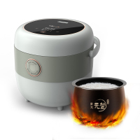 小熊电饭煲家用智能迷你1.6升电饭锅预约多功能全自动2-3小型 绿色