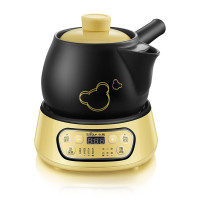 小熊(Bear)中药锅煎药壶 2L小型全自动熬药砂锅中药煲药罐分体式陶瓷电药壶电药锅养生壶 2L