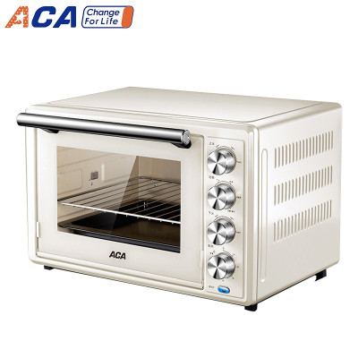 北美电器 ACA 电烤箱家用多功能烤面包蛋糕复合搪瓷内胆低温发酵