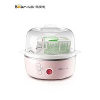 小熊煮蛋器神器 自动断电家用迷你蒸蛋器 早餐鸡蛋羹机多功能小型 粉色