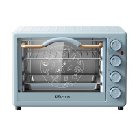小熊烤箱家用迷你小型小电烤箱烤全自动多功能烘焙大容量2021新款 蓝色
