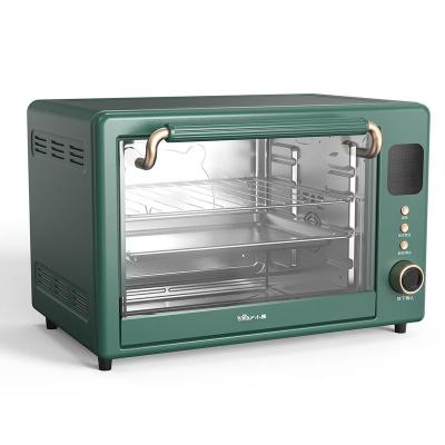 Bear/小熊电烤箱家用烘焙多功能全自动迷你40升智能烤箱 绿色