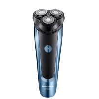 飞科剃须刀电动全身水洗刮胡刀智能USB充电式多功能胡须刀FS318 青湖蓝