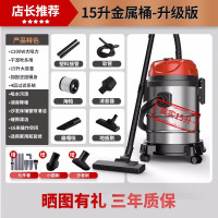扬子(YANGZ)吸尘器家用小型大吸力强力大功率美缝洗车用工业吸尘机 15L金属桶-清洁升级版
