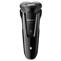 Philips/飞利浦男士三刀头剃须刀全身水洗 S1010 /04 电动正品 黑色