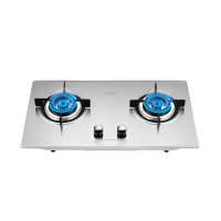 澳柯玛921+3D23顶侧吸抽油烟机天然气燃气灶套新型家用小尺寸套组 不锈钢色 天然气