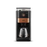 北美电器(ACA)咖啡机家用豆粉两用多功能美式滴漏 AC-DA075A 黑色