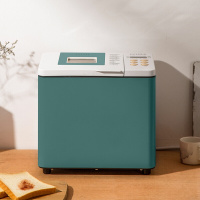 柏翠PE6600家用全自动面包机双管蛋糕和面智能多功能早餐机揉面机 蓝色