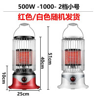 艾美特(AIRMATE) 鸟笼小太阳取暖器家用电暖器马灯电暖气烤火炉节能电暖炉室内加热器 小号1000W 白红随机发货