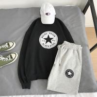 男装休闲套装春季运动潮牌网红时尚帅气潮流百搭嘻哈痞帅搭配衣服