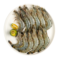 【抢！3盒108元】万宏 越南生冻黑虎虾 净重400g (20-24只) 盒装 进口草虾 烧烤食材 海鲜水产