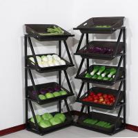 艺可恩超市水果蔬菜货架展示架创意多层菜架便利店果蔬架小零食货架