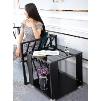 艺可恩沙发边几 现代简约边柜小茶几角几小桌子客厅飘窗桌炕桌储物柜