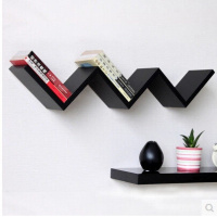 艺可恩创意隔板搁板墙上置物架墙面墙壁书架客厅卧室壁挂电视背景墙装饰