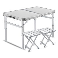 艺可恩摆摊折叠桌 便携式 地推折叠桌子 展业桌 野餐小桌 户外折叠桌椅