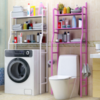 艺可恩卫生间浴室厕所马桶置物架落地洗衣机各种收纳神器转角壁挂