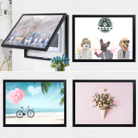 艺可恩电表箱装饰画现代简约配电箱遮挡箱客厅电源箱开关盒画