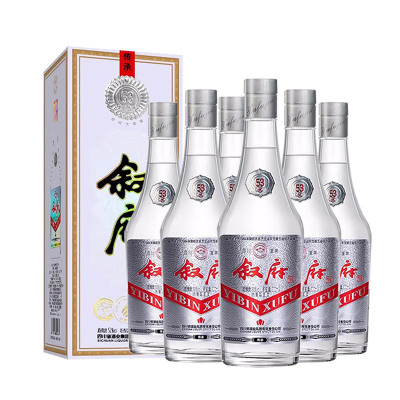 [MN]府 传承大曲酒 52度500ml*6瓶装 高度浓香型白酒纯粮食口粮酒宴请小酌用酒 整箱特价