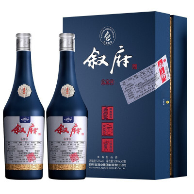 [MN]叙府 品鉴师礼盒装 52度浓香型白酒 500ML*2瓶 高度粮食酒 收藏品鉴川酒年货