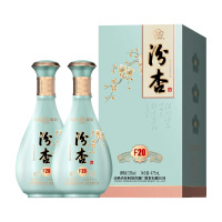 山西杏花村汾杏典藏F20 53度清香型白酒纯粮475ml*2瓶送礼自饮