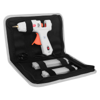 50W[小胶枪]+20根胶棒+收纳包 家用手工diy电热溶高粘强力胶条热融胶棒7-11mm热容胶抢