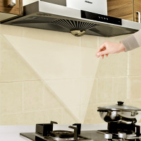 厨房防油贴纸防水墙纸自粘耐温防潮防火墙贴橱柜墙壁灶台装饰