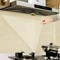 厨房防油贴纸防水墙纸自粘耐温防潮防火墙贴橱柜墙壁灶台装饰