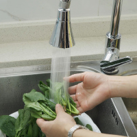 厨房水龙头防溅头360度旋转万向通用接头洗菜池花洒增压神器