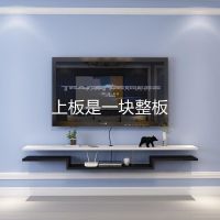 新款简约壁挂电视柜墙上实价木柜创意机顶盒隔板置物架非烤漆
