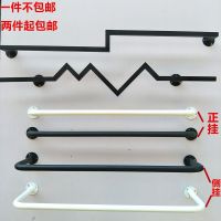 服装店女装童装货架展示架上墙正侧挂组合铁艺壁挂式衣架墙壁挂钩