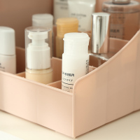 化妆品收纳盒宿舍桌面置物架梳妆台收纳筐面膜口红化妆刷储物抽屉