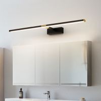 镜前灯led 卫生间镜灯壁灯免打孔伸缩臂镜柜专用梳化妆灯现代简约