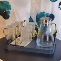 创意水杯架家用杯架玻璃杯挂架子收纳置物架茶杯沥水托盘欧式客厅