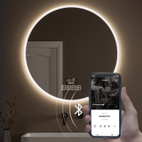 智能浴室镜防雾洗手卫生间镜子led灯镜触摸屏带发光挂墙式化妆镜