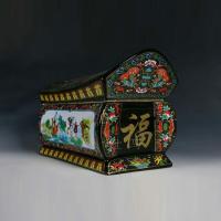 景德镇陶瓷棺材骨灰盒福寿盒殡葬家具用品通用防鼠防虫大号