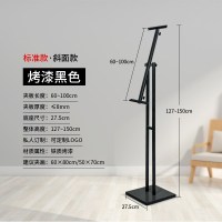 [标准款]斜面KT板展架[经典黑][经典黑]|kt板展架立式落地海报架广告架子支架易拉宝广告牌展示架定制制作