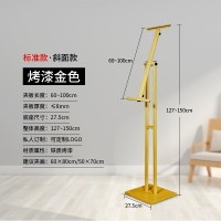 [标准款]斜面KT板单独展架[土豪金]|kt板展架立式落地海报架广告架子支架易拉宝广告牌展示架定制制作