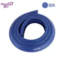 蓝色 L型3条共6米+角10只+16米胶|妙心婴儿防撞条防撞角环保加厚加宽宝宝防护条角防磕碰桌角包边条
