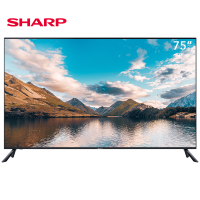 夏普(SHARP) 4T-B75B3CA 75英寸4K超清巨幕全面屏音乐智能电视