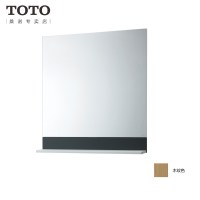 TOTO浴室镜简约款台盆柜化妆镜LMCA075G1GGGML木纹色