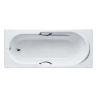 TOTO铸铁浴缸家用嵌入式1.5米带扶手泡澡浴盆FBY1530NHP