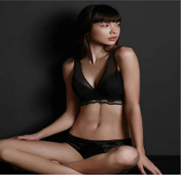 LANGERIE 兰卓丽 Seduction 性感蕾丝软钢圈背心单层薄款文胸