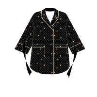 LANGERIE 兰卓丽 SYLVIE 开襟衬衣裙